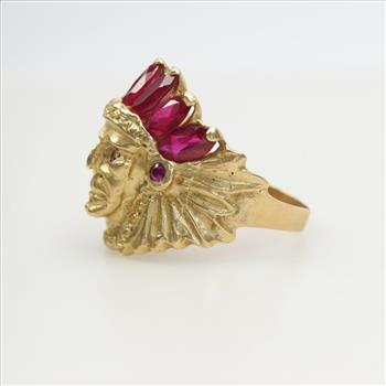 14kt Gold Ruby Ring