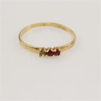 14kt Gold Ruby Ring