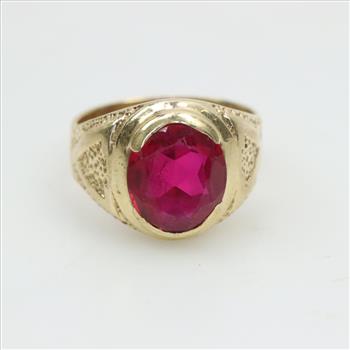 14kt Gold Ruby Ring