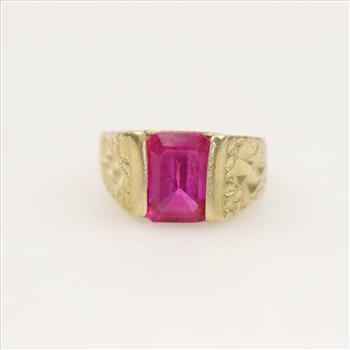14kt Gold Ruby Ring