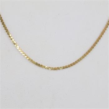 14kt Gold S Link Necklace