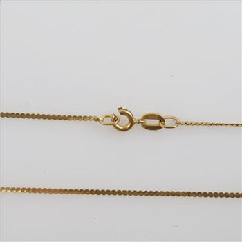 14kt Gold S Link Necklace