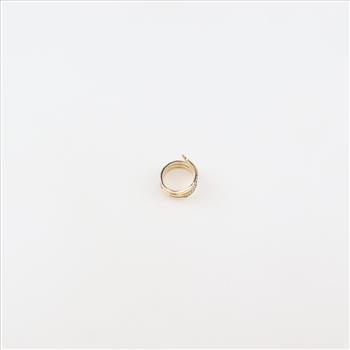 14kt Gold Sapphire Snake Ring