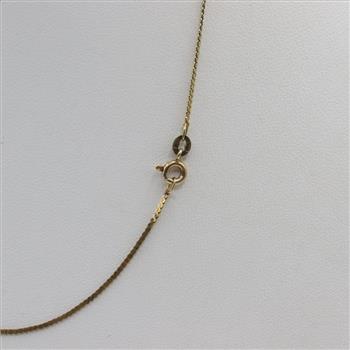 14kt Gold Serpentine Chain Necklace