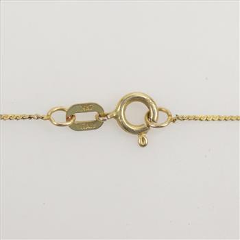 14kt Gold Serpentine Chain Necklace