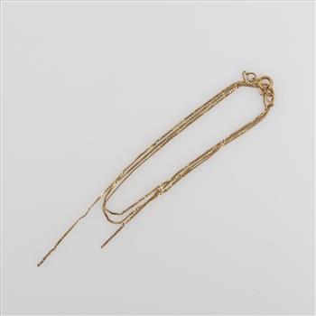 14kt Gold Serpentine Chain Necklace