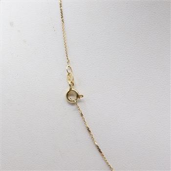14kt Gold Serpentine Chain Necklace