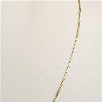 14kt Gold Serpentine Link Necklace