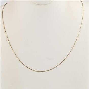 14kt Gold Serpentine Link Necklace