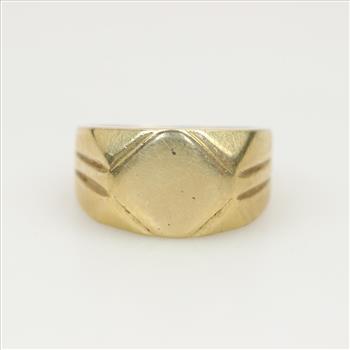 14kt Gold Signet Ring