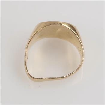 14kt Gold Signet Ring