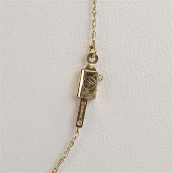 14kt Gold Singapore Chain Necklace