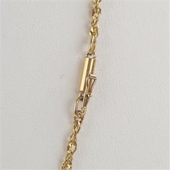 14kt Gold Singapore Chain Necklace