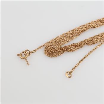 14kt Gold Singapore Chain Necklace