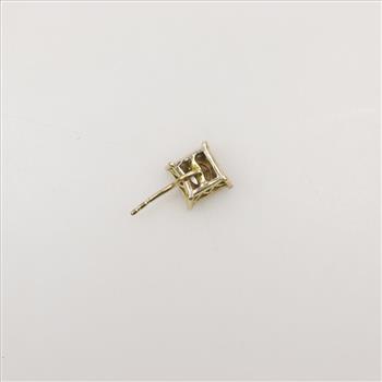 14kt Gold Single Diamond Earring