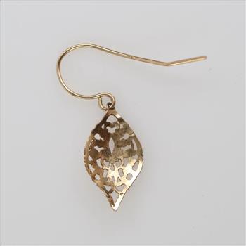 14kt Gold Single Earring