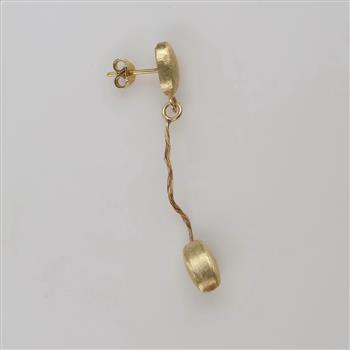 14kt Gold Single Earring