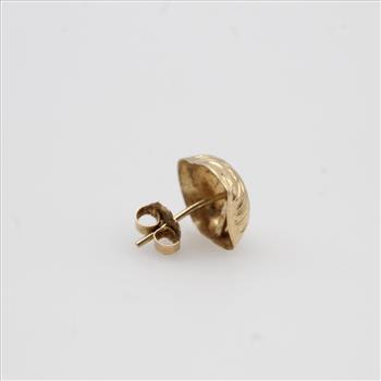 14kt Gold Single Earring