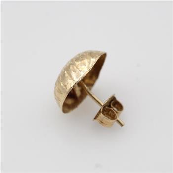 14kt Gold Single Earring