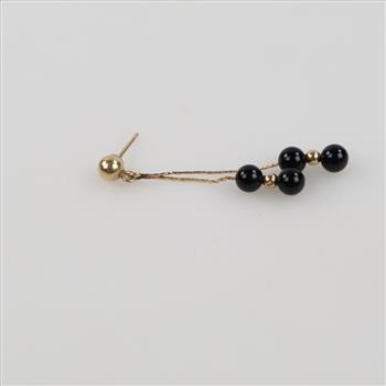 14kt Gold Single Earring