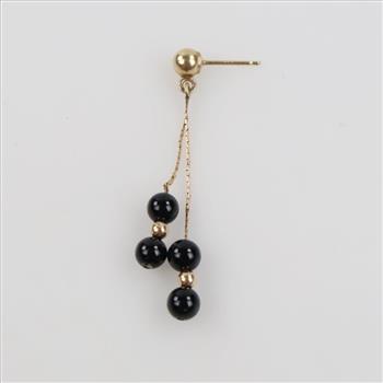 14kt Gold Single Earring