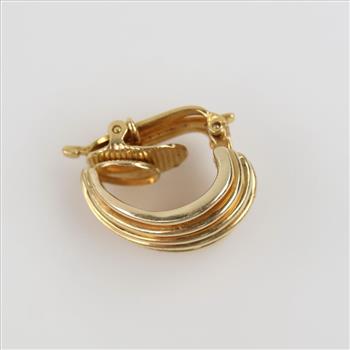 14kt Gold Single Earring