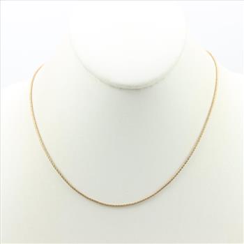 14kt Gold Snake Chain Necklace