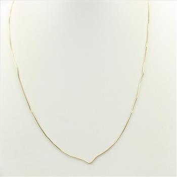 14kt Gold Snake Necklace