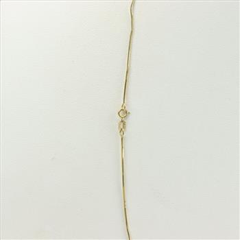 14kt Gold Snake Necklace