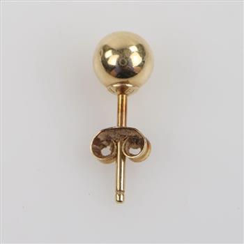 14kt Gold Stud Earring