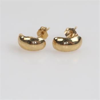 14kt Gold Stud Earrings