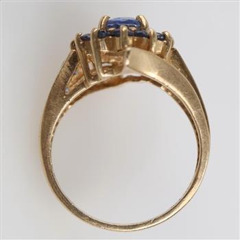 14kt Gold Tanzanite Stone Ring