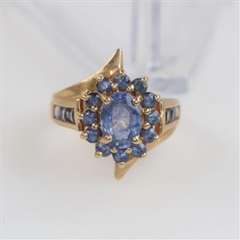 14kt Gold Tanzanite Stone Ring