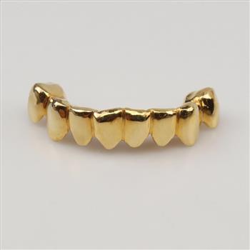 14kt Gold Teeth Caps