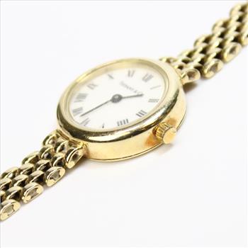 14kt Gold Tiffany & Co. Vintage Roman Numerals Watch - Evaluated By Independent Specialist