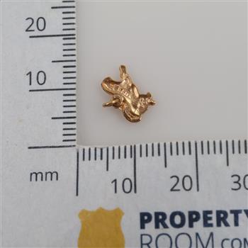 14kt Gold Tiger Pendant Charm