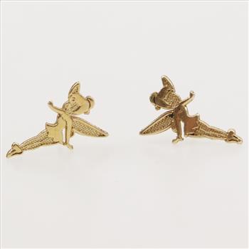 14kt Gold Tinkerbell Earrings