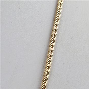 14kt Gold Tri Color Necklace