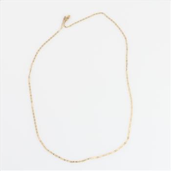 14kt Gold Tri Color Necklace