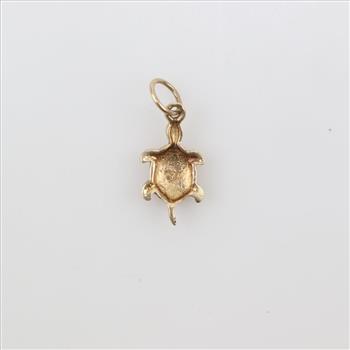 14Kt Gold Turtle Charm