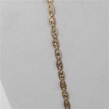 14kt Gold Two Tone Necklace