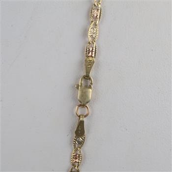 14kt Gold Two Tone Necklace