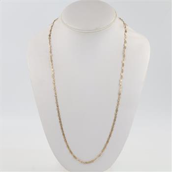 14kt Gold Two Tone Necklace