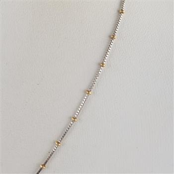 14kt Gold Two Tone Necklace