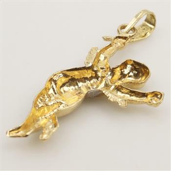 14kt Gold Two Tone Pendant