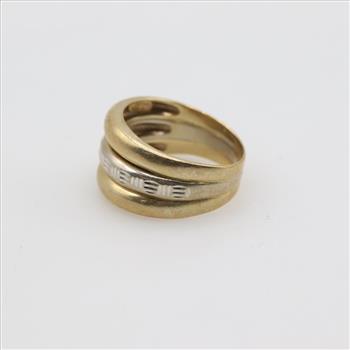 14kt Gold Two Tone Ring