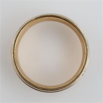 14kt Gold Two-tone Band
