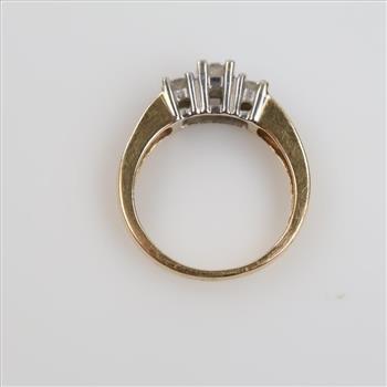 14kt Gold Two-tone Diamond Ring