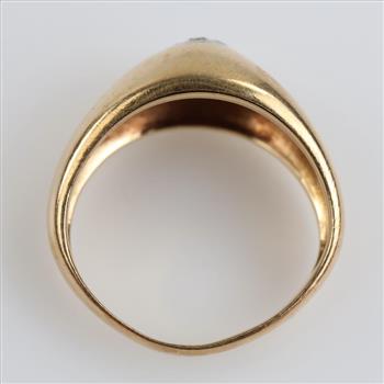 14kt Gold Two-tone Diamond Ring