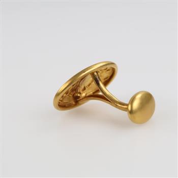 14kt GP Cuff Link